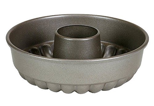Matfer Backform Frankfurter Kranz gerippt, Größe:ø 20 cm, Schwarz, Rippled White von Matfer
