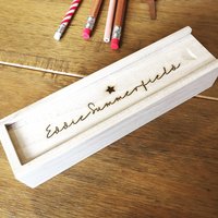 Federmäppchen - Holz Federmäppchen - Holz von MathiasandLocke