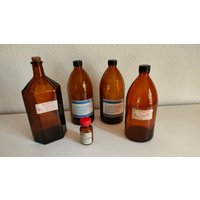 Vintage Apothekergläser Arzneimittelgläser Set Aus 5 Gläsern 1960Er Jahre Vintage Apothekergläser Arzneimittelgläser Set Aus 5 Gläsern 1960Er Jahre von MathildaVintage