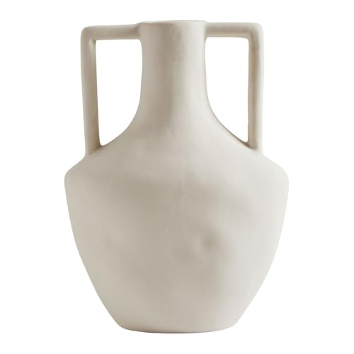 Mathilde M. Deko Vase Amphore Keramik weiß matt von Mathilde M.