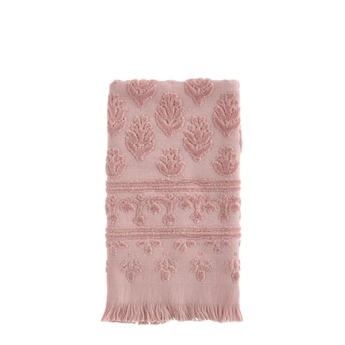 Mathilde M. Gästehandtuch Handtuch 'Petite Indienne' rosa 30 x 50 cm Baumwolle Vintage Landhaus von Mathilde M.