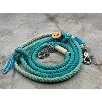 Maritime Hundeleine Baumwollleine Tauleine Im Ombré Look in Deiner Wunschfarbe Maritime Hundeleine Baumwollleine Tauleine Im Ombré Look in Deiner Wunschfarbe von Matibuli