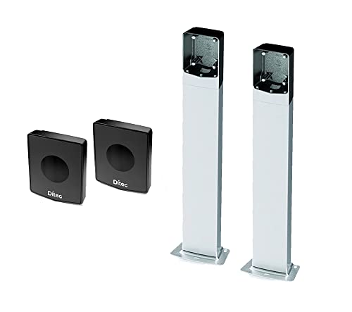 Detec Set Fotozellen AXP2 mit Aluminiumsäulen AXC50, Höhe 50 cm Detec Set Fotozellen AXP2 mit Aluminiumsäulen AXC50, Höhe 50 cm von Matic Line