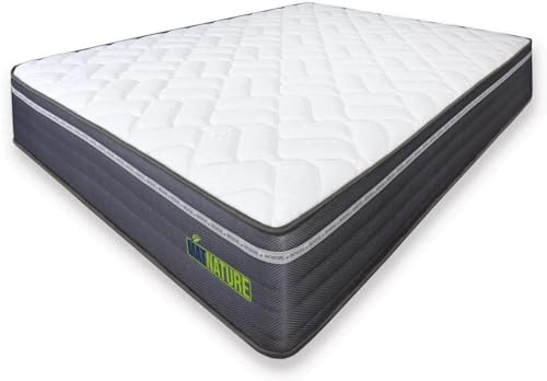 Matnature MatFoam, viscosoft, wendbar, fest und formstabil, Höhe 21 cm, sehr atmungsaktiv, antibakteriell, optimale Thermoregulation, rutschfestes Gewebe (120 x 190 cm) von Matnature