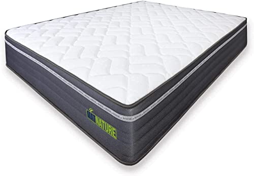 Matnature MatFoam | Wendbare Viscosoft-Matratze, fest und formstabil, Höhe 21 cm, sehr atmungsaktiv, antibakteriell, optimale Thermoregulierung, Rutschfester Stoff (120 x 180 cm) von Matnature