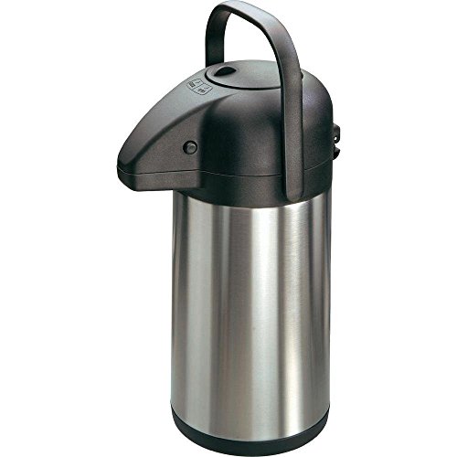 Pump Isolierkanne Iso Kanne Edelstahl 1,9l Kaffeekanne Teekanne von Mato
