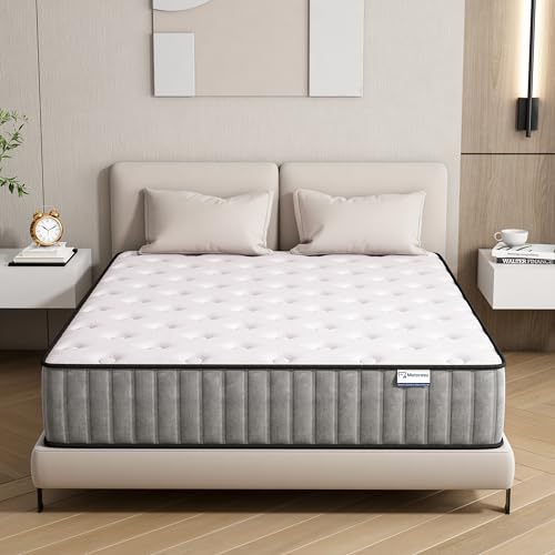 Matoresu 21CM Kleine Doppelmatratze - Das Federkern-Hybrid-Gedächtnisschaum-Bett in Einer Box für ultimative Unterstützung und Druckentlastung, kleine Doppel-Matratze 120x200 von Matoresu