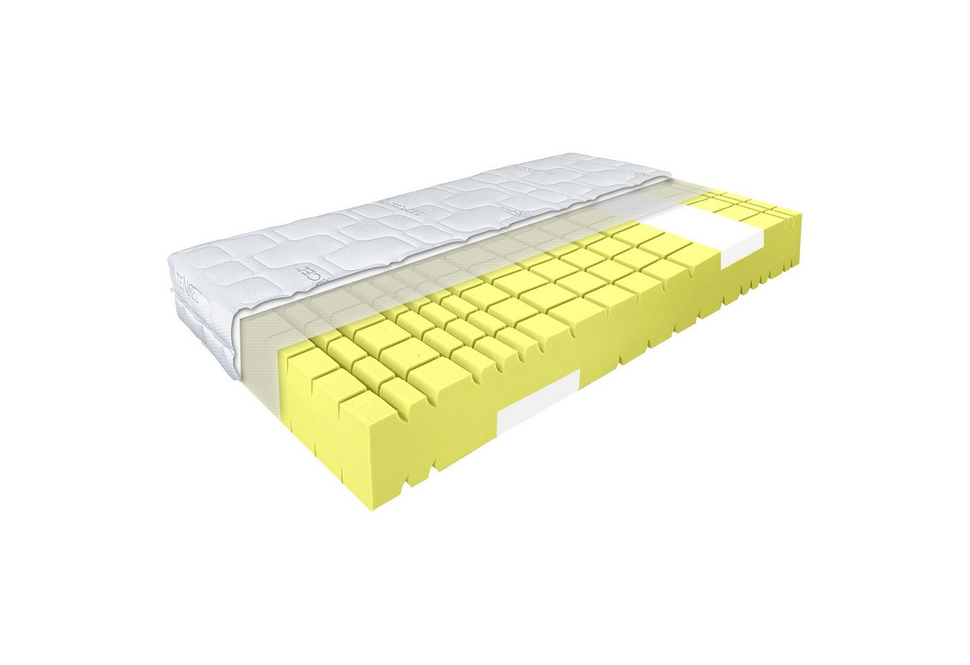 Kaltschaummatratze Kaltschaummatratze TERRAMED VISCO mit Visco-Schulterzone, Matratzen Perfekt, 24 cm hoch, hohes Raumgewicht und Visco - Schulterzone von Matratzen Perfekt