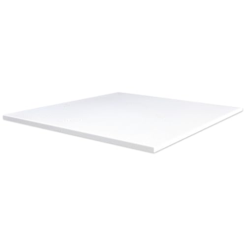 Matratzen Perfekt Viscoschaum Topper Silver Fresh, 100 x 200 cm – komfortable & allergikerfreundliche Memory Foam Matratzenauflage mit Silber-Ionen, Höhe 6,5 cm von Matratzen Perfekt
