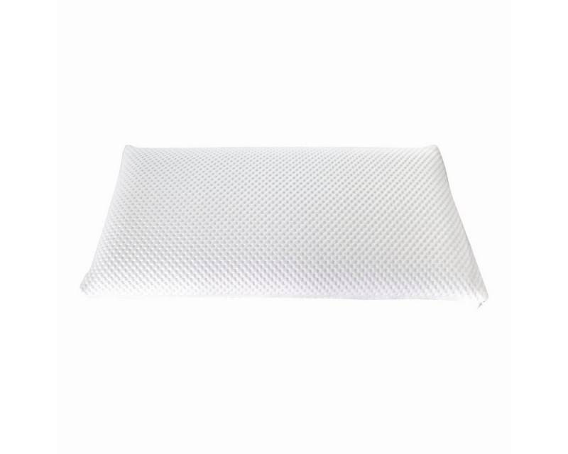 Matratzen Perfekt Nackenstützkissen Visco Kissen Power Memory Nackenstützkissen, Bezug: Tencelbezug, Seitenschläfer, Bauchschläfer, Rückenschläfer, allergikerfreundlicher Bezug, atmungsaktive Wabenstruktur von Matratzen Perfekt