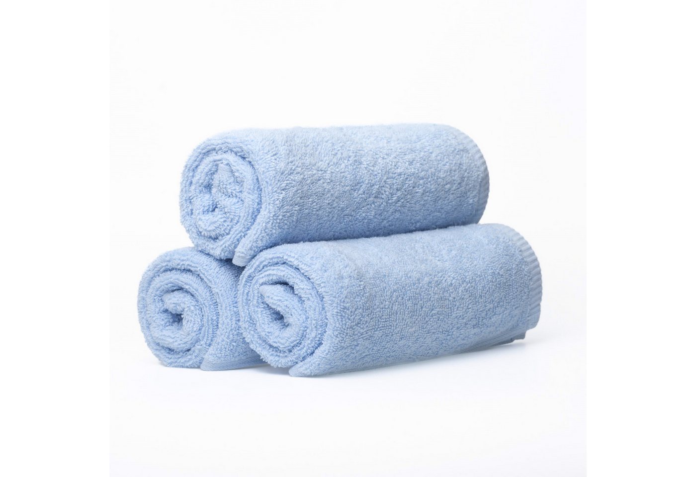 MatratzenL.A.B® Handtuch Set 500 g/m² Blauer Schwan®, 100% Baumwolle, Frottee, doppelt genähter Rand, mit Aufhänger, 30 Farben von MatratzenL.A.B®