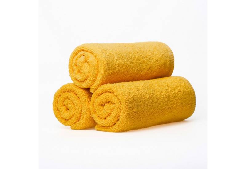 MatratzenL.A.B® Handtuch Set 500 g/m² Blauer Schwan®, 100% Baumwolle, Frottee, doppelt genähter Rand, mit Aufhänger, 30 Farben von MatratzenL.A.B®