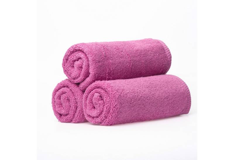 MatratzenL.A.B® Handtuch Set 500 g/m² Blauer Schwan®, 100% Baumwolle, Frottee, doppelt genähter Rand, mit Aufhänger, 30 Farben von MatratzenL.A.B®