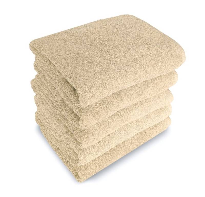 MatratzenL.A.B® Handtuch Set GMZ 500 g/m² Blauer Schwan®, 100% Baumwolle (1er oder 5er Set), Handtuch 50x100 cm oder Duschtuch 70x140 cm von MatratzenL.A.B®