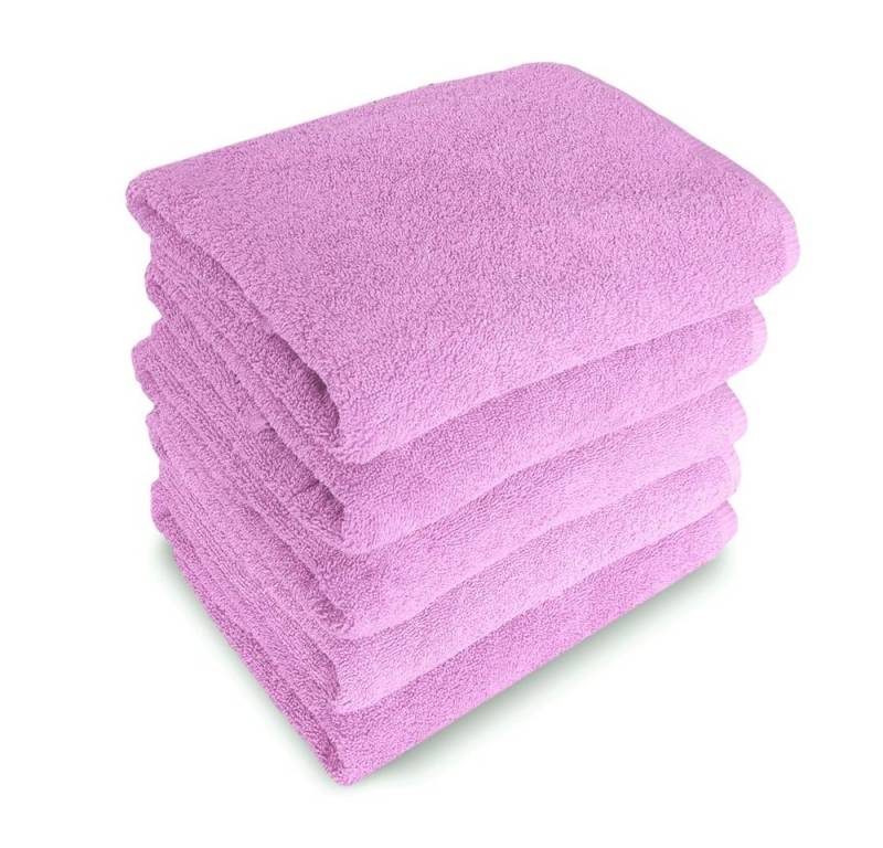 MatratzenL.A.B® Handtuch Set GMZ 500 g/m² Blauer Schwan®, 100% Baumwolle (1er oder 5er Set), Handtuch 50x100 cm oder Duschtuch 70x140 cm von MatratzenL.A.B®