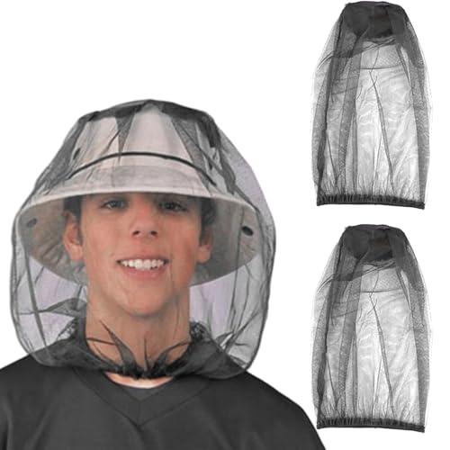 2 Stück Moskitonetz Kopf Mückenschutz Kopfnetz mit Extrafeinen Masche für Outdoor Lovers Gesichtsschutz Outdoor Angeln Imkerei Camping Geräumiger Netzraum funktioniert über die meisten Hüte (Grau) 2 Stück Moskitonetz Kopf Mückenschutz Kopfnetz mit Extrafeinen Masche für Outdoor Lovers Gesichtsschutz Outdoor Angeln Imkerei Camping Geräumiger Netzraum funktioniert über die meisten Hüte (Grau) von Matreeglam