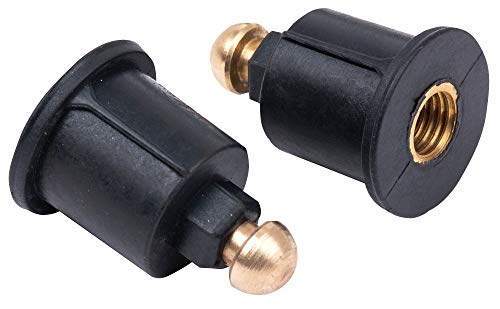 Fox Matrix 3D-R insert threads - 2 Adapter für 3DR Zubehör, Befestigungsadapter für Angelzubehör von Matrix