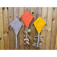 Wanddeko Herbstdrachen - Herbstdeko Stoffdrachen Deko von MatschLatz