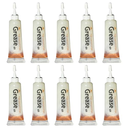 10Pcs Silikonfett für Dichtungen 3D Drucker Fett Silikonfett Lebensmittelecht Silikonfett für Kaffeevollautomaten Silikonfett Kompatibel mit Neptune 4 Pro/4 Plus/4 Max Ender 3 V3 He/Ender 3 V3 Se(10g) von Matsizen