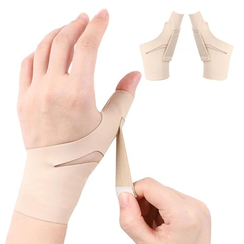 Matsizen Daumensattelgelenk Bandage Elastische Daumenbandage Rechts Daumenbandage Links Daumenschiene Rechts Daumenschiene Links zur Schmerzlinderung Daumenbasis Rhizarthrose Verstauchung von Matsizen