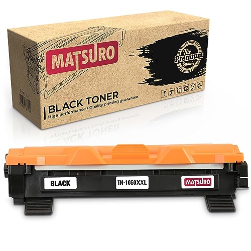 Matsuro Original | Kompatibel Tonerkartusche Ersatz für Brother TN-1050 XXL (1 SCHWARZ) von Matsuro