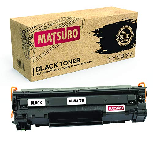 Matsuro Original | Kompatibel Tonerkartusche Ersatz für HP CB435A 35A (1 SCHWARZ) von Matsuro