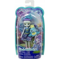 Enchantimals Patter Peacock und Flap Petter Peacock&Flap Haustierpuppe von Mattel