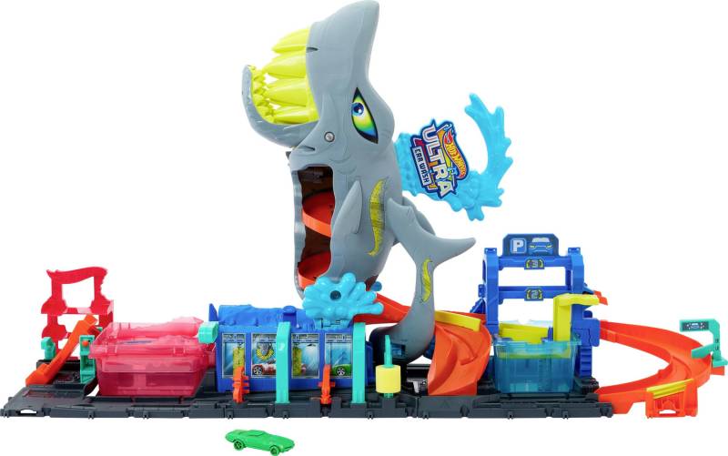 B-Ware Mattel Hot Wheels City Ultimative Hai Auto Waschanlage Spielzeug Fahrzeug B-Ware Mattel Hot Wheels City Ultimative Hai Auto Waschanlage Spielzeug Fahrzeug von Mattel