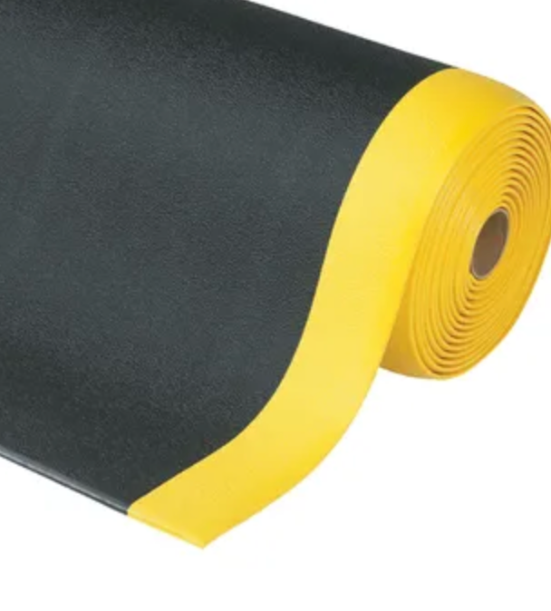 Sof-Tred Plus™ 409 Notrax Anti-Ermüdungs-Schaum schwarz/gelb - 91 cm x 150 cm von Matten-Welt