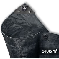 Abdeckplane PROFI - 140g/m² - in 18 Größen von Mattenlager
