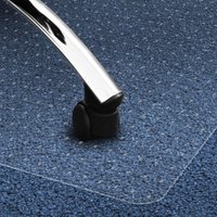 Bodenschutzmatte FLEXY für Teppichböden - transparent mit Noppen von Mattenlager