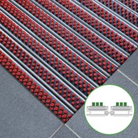 Eingangsmatte ALUFLOW - Bürsten-Einsatz für Außenbereich - 3 Stärken - Zone 1 Eingangsmatte ALUFLOW - Bürsten-Einsatz für Außenbereich - 3 Stärken - Zone 1 von Mattenlager