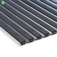Eingangsmatte ALUFLOW - Gummi-Einlage für Außenbereich - 3 Stärken - Zone 1 von Mattenlager
