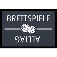 Fußmatte HOME STYLE - Design "Brettspiele / Alltag" von Mattenlager