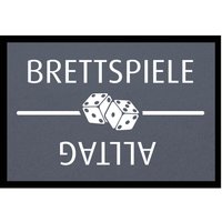 Fußmatte HOME STYLE - Design "Brettspiele / Alltag" Fußmatte HOME STYLE - Design "Brettspiele / Alltag" von Mattenlager