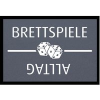 Fußmatte HOME STYLE - Design "Brettspiele / Alltag" von Mattenlager