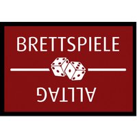 Fußmatte HOME STYLE - Design "Brettspiele / Alltag" von Mattenlager