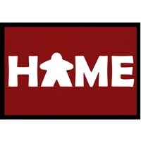 Fußmatte HOME STYLE - Design "Meeple Home" von Mattenlager