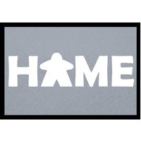 Fußmatte HOME STYLE - Design "Meeple Home" von Mattenlager