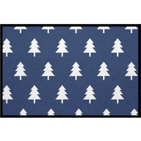 Fußmatte HOME STYLE - Design "Weihnachtsbäume" von Mattenlager