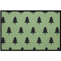 Fußmatte HOME STYLE - Design "Weihnachtsbäume" von Mattenlager