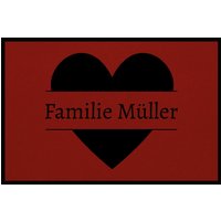 Fußmatte HOME STYLE - "Family Heart" - personalisierbar Fußmatte HOME STYLE - "Family Heart" - personalisierbar von Mattenlager