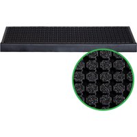 Gummi Stufenmatte CHIP - Außenbereich - 25x75 cm - 5 Stück Set von Mattenlager
