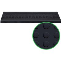 Gummi Stufenmatte COIN - Außenbereich - 25x75 cm - 5 Stück Set von Mattenlager