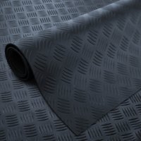 SBR Gummimatte CHECKER - Riffelblech - 3 mm Stärke SBR Gummimatte CHECKER - Riffelblech - 3 mm Stärke von Mattenlager