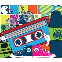 Ich Liebe Die 80Er | Handarbeit Innen Außenbereich Vinyl Auf Blech Ich Liebe Die 80Er | Handarbeit Innen Außenbereich Vinyl Auf Blech von MatthewDentonArt
