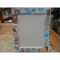 Bilderrahmen Kinderzimmer Fotorahmen Geburt Taufe "It Is A Boy" Mit Mosaik Und Decoupage Storch Hase Baby Bilderrahmen Kinderzimmer Fotorahmen Geburt Taufe "It Is A Boy" Mit Mosaik Und Decoupage Storch Hase Baby von MattieStone