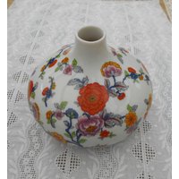 Kleine Vintage Porzellan Vase Ufo Gerold Design Florist 60Er/70Er Jahre Bunte Blumen Tischvase Kleine Vintage Porzellan Vase Ufo Gerold Design Florist 60Er/70Er Jahre Bunte Blumen Tischvase von MattieStone