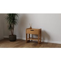 Nachttisch Aus Massivem Eichenholz Mit Schublade | Carl von Mattiska