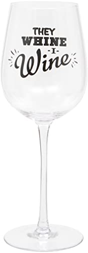 Maturi „They Whine, I Wine“ humorvolles Weinglas, 420 ml von Maturi